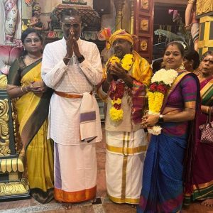 Varudaabishegam at Arulmigu Sri Maha Mariamman Temple, Queen Street