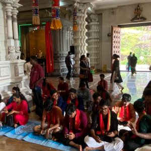 Malaysia Hindu Maamandram, Penang, organized a special Kalvi Yaagam at the Balathandayuthapaani Hilltop Temple 3
