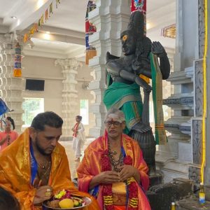 Malaysia Hindu Maamandram, Penang, organized a special Kalvi Yaagam at the Balathandayuthapaani Hilltop Temple 7