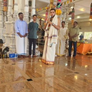 Spiritual Ceremony for our Hindu students at the Waterfall Murugan Temple 10