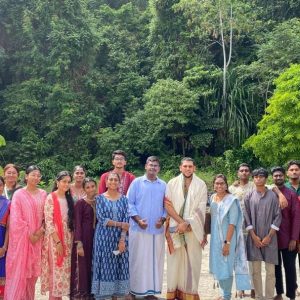 Spiritual Ceremony for our Hindu students at the Waterfall Murugan Temple 2