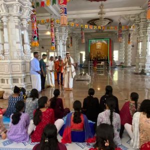 Spiritual Ceremony for our Hindu students at the Waterfall Murugan Temple 5