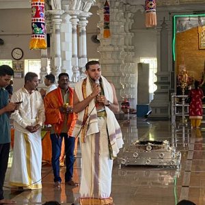 Spiritual Ceremony for our Hindu students at the Waterfall Murugan Temple 6