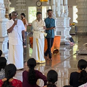 Spiritual Ceremony for our Hindu students at the Waterfall Murugan Temple 7