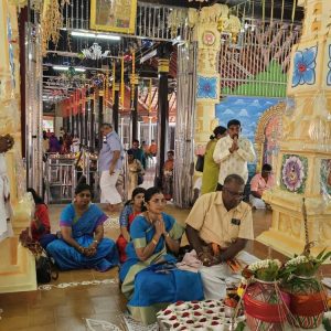 Mandalaaabishegam Ubayam held at the renowned Nattukottai Chettiar (Waterfall) Temple 14