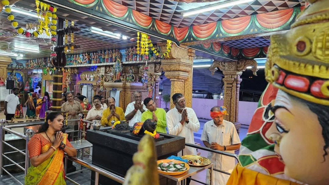 Kani Ponggal at Historic Kuil Sri Mangalanayagi Amman in Bukit Tengah