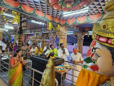 Kani Ponggal at Historic Kuil Sri Mangalanayagi Amman in Bukit Tengah