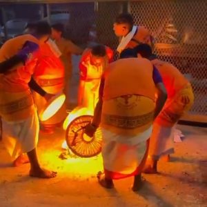 Fire walking ceremony 9