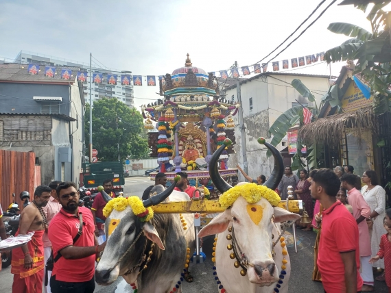 Reliving the Vibrant Chariot Procession of Sri Varahi Amman Sakthi Peedam