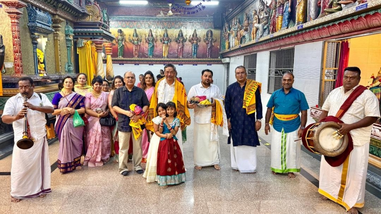 8th Day Navarathri Prayers - Sree Maha Mariamman Devasthanam Butterworth