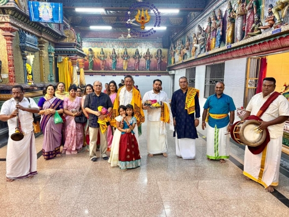 8th Day Navarathri Prayers - Sree Maha Mariamman Devasthanam Butterworth