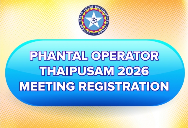 Phantal Operator Thaipusam 2026 Meeting Registration