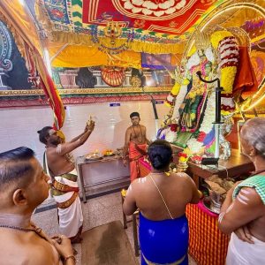8th Day Navarathri Prayers - Sree Maha Mariamman Devasthanam Butterworth
