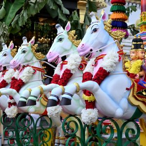 Vijayadashami New Chariot Procession at Sree Maha Mariamman Temple, Queen Street