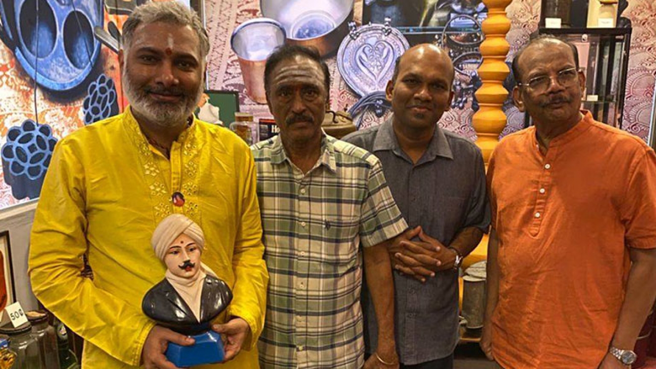 Ayya Vaira Bharathi Visit Penang Indian Heritage Museum