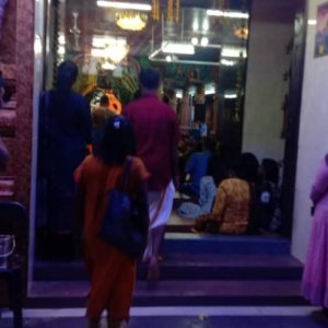 Ayyappan Poojai at the Mangalanayagi Amman Temple, Bukit Tengah
