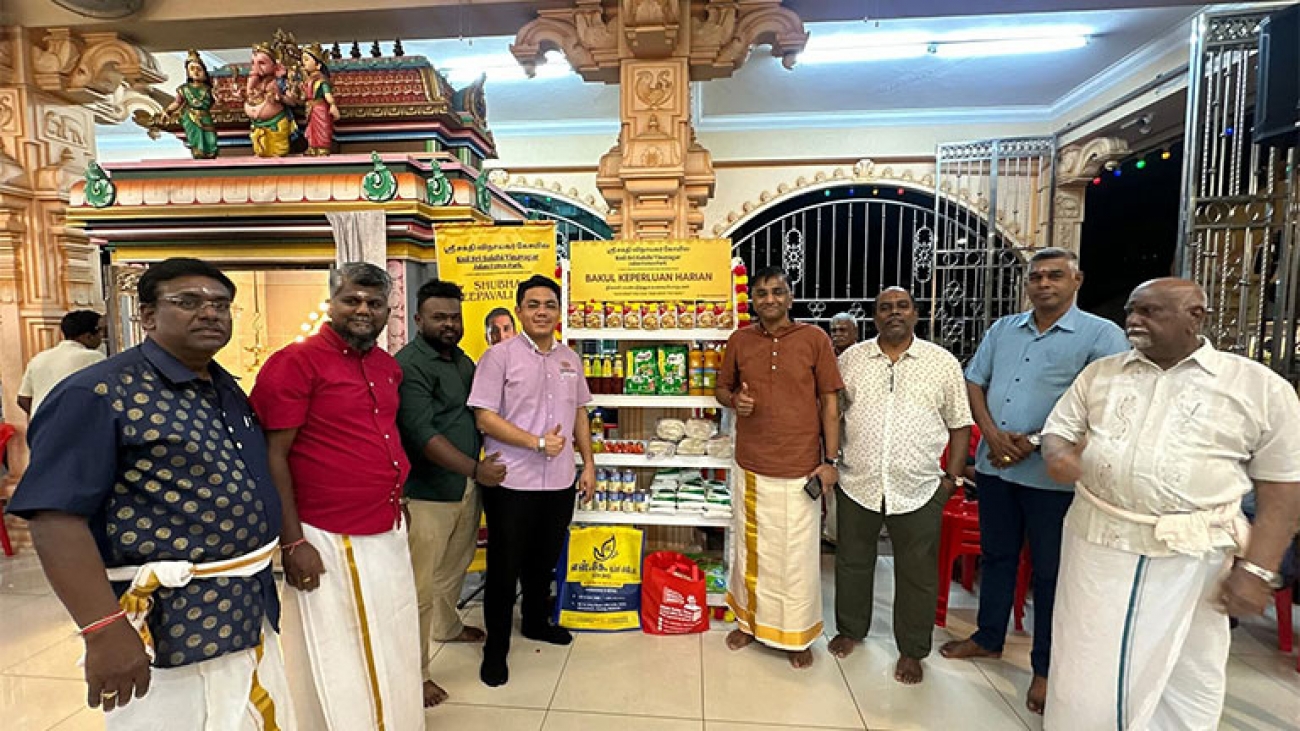 Bakul Keperluan Harian at Kuil Sri Sakthi Vinayagar