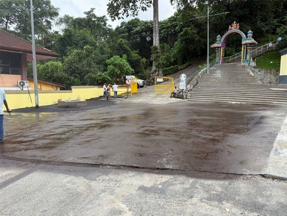 Resurfacing Works at Thanneermalai Shree Balathandayuthapani Devasthanam