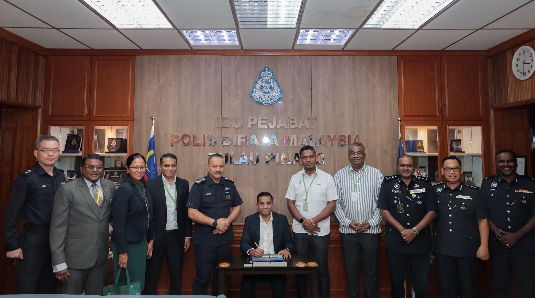 Courtesy Visit by PHEB to Penang Chief Police Officer