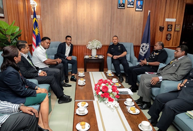Courtesy Visit by PHEB to Penang Chief Police Officer