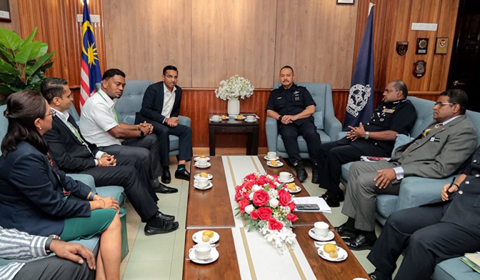 Courtesy Visit by PHEB to Penang Chief Police Officer