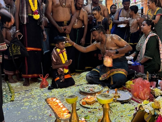 Padi Poojai at Arulmigu Sree Veerapathra Maha Kaliamman Temple