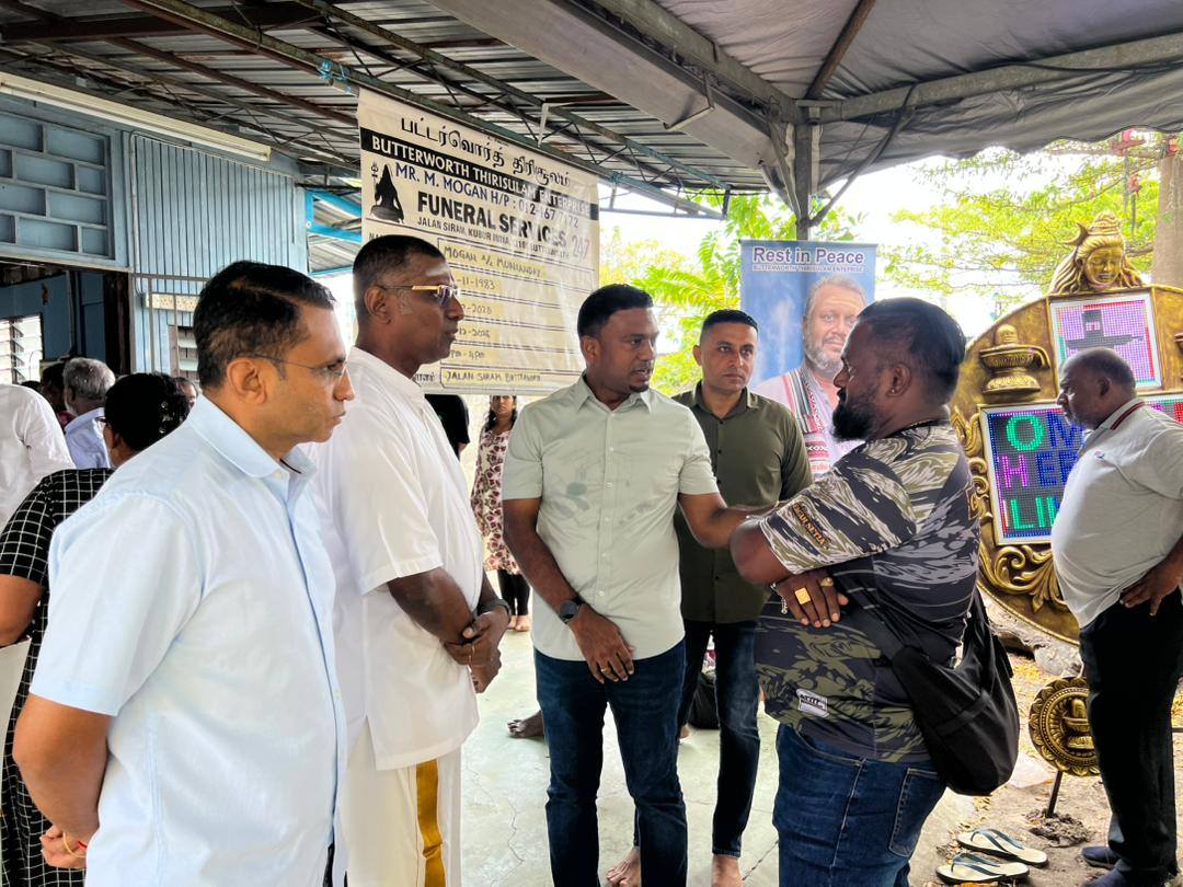 Paying Final Respect to The Late Mr Mogan Munianday