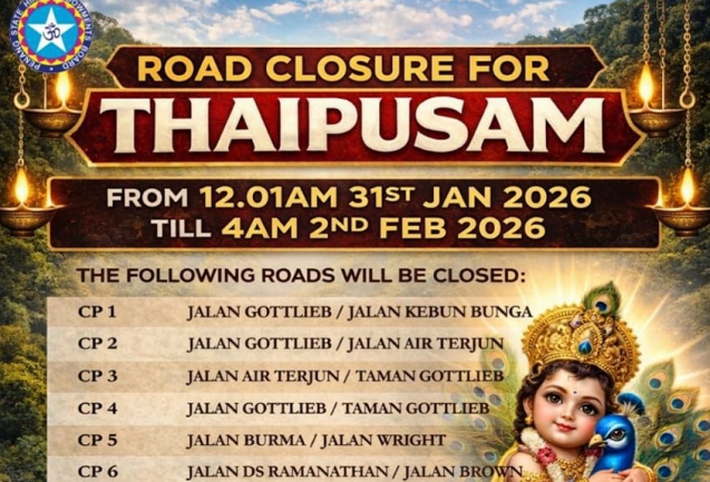 Road-Closure-Thaipusam-Thumbnail