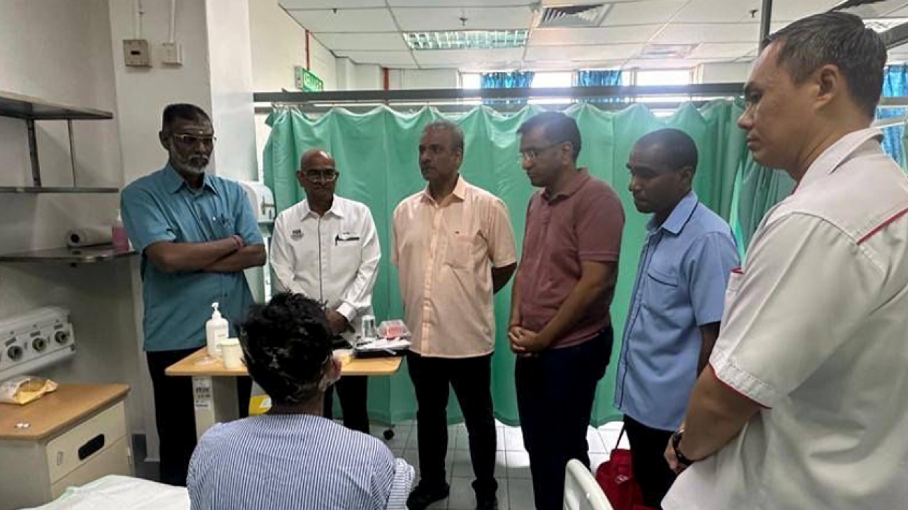 A Visit to MBPP Enforcement Officer Muhammad Amirul Ashraf