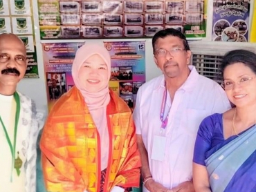 Welcome YB Fadhlina Sidek, Minister of Education, to Arulmigu Balathandayuthapani Alayam